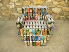 Beercan furniture