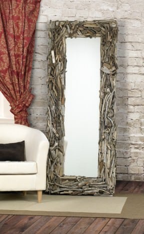 Eco-Friendly Driftwood Mirrors