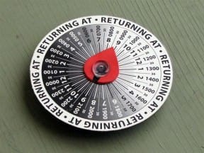 “Returning At” Sign From an Old CD