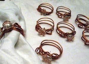 CopperWrapNapkinRings