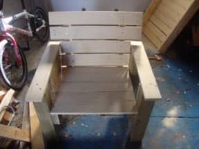 Pallet armchair