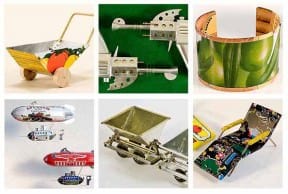25 unusual projects to make out of tin cans