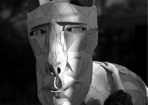 Chimera, Cardboard Sculpture