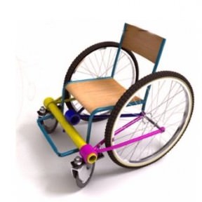 Recycled wheelchairs