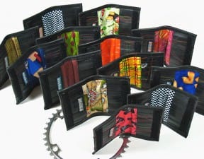 Bicycle Inner Tube Wallet