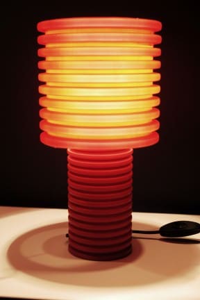 Corrugated tube lamps