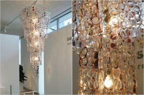 The glasses chandelier