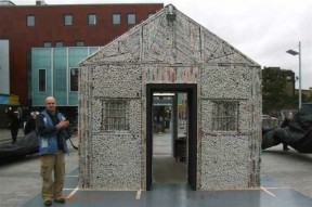 Newspaper house