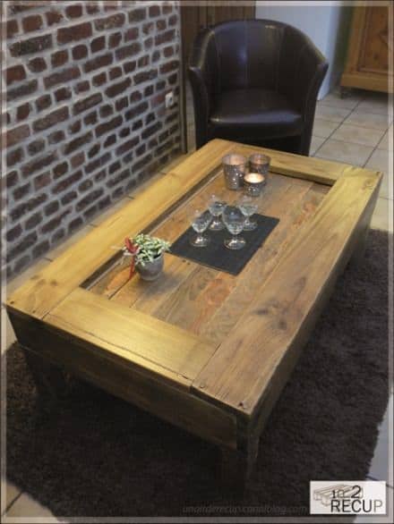 Pallets coffee-table