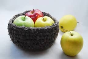 Upcycled Pants Bowl