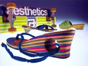 Skateboard shoes by Kriss Lovett