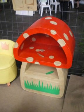 Carboard mushroom