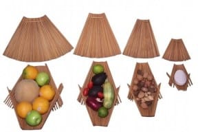 Recycled chopstick accessories