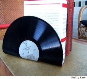DIY : LP bookends