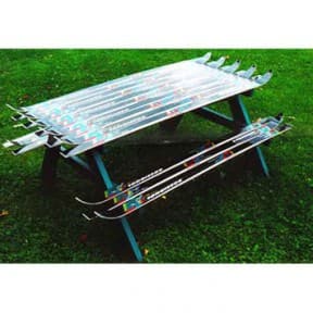Ski picnic table