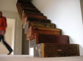 Recycled stairs