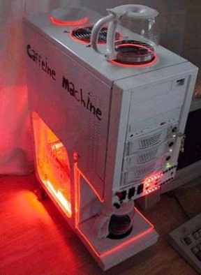 Computer coffe machine