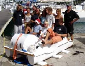 Washing machine boat