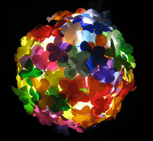 Heath Nash - flowerball from plastics