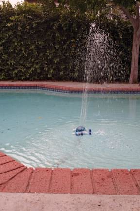 The Pool fountain