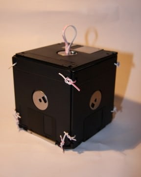 Floppy disks box