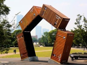 Container sculpture