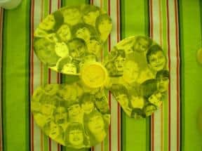 Fan blades collage