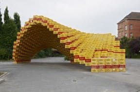 2000 beer crates pavillon