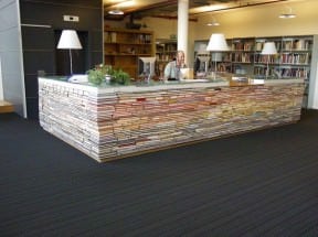 Library information desk