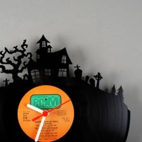 Vinyl clocks
