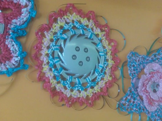 kornblum reDiscover circle Hubcaps crocheting kornblum reDiscover circle Hubcaps crocheting in plastics metals diy with Crochet Automotive