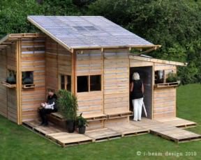 I-BeamDesign pallet house