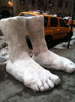 2 feet of snow in NYC
