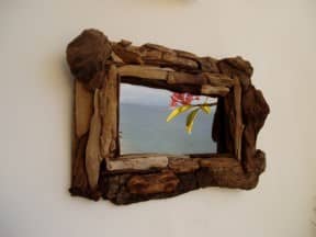 Driftwood mirrors