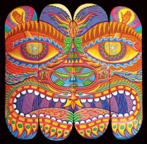 Peruvian skateboard art