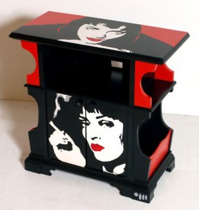Pulp Fiction vintage cabinet