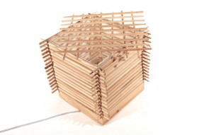 Chopstick lamp
