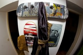 Skatedeck wardrobe