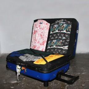 Suitcase sofa