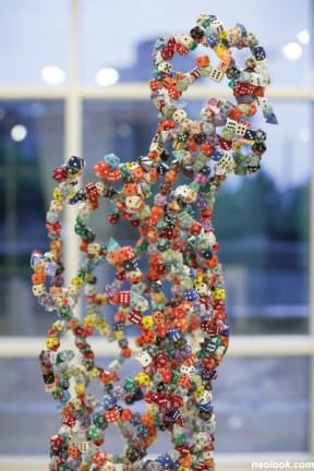 Dice sculptures
