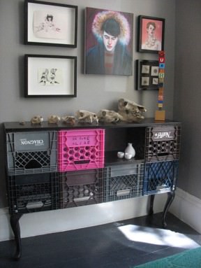 Crates cabinet