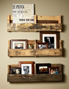 Pallet–> Shelves