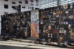 Speakers wall