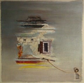 47 Pieces: Mixed Media Wall Sculpture