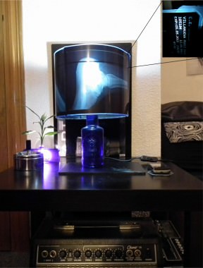 X-Ray Bottle lamp