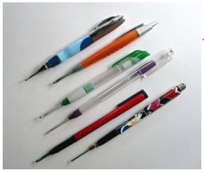 Recycled Crochet Hook Holders