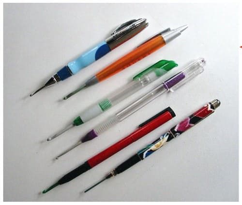 Recycled-Crochet-Hook-Holders-by-LadyWillow-Designs©