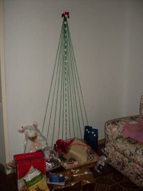 2D christmas tree