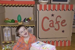 Cafe Kasha Made in Cardboardia