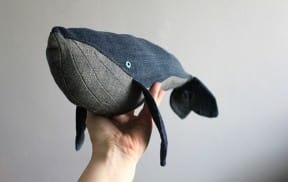 DIY: Denim Whale
